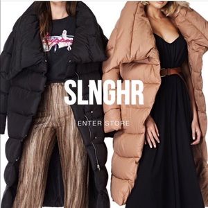 Slnghr puffer coat